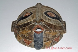 African, Mask, Masks of, Ghana, Africa,