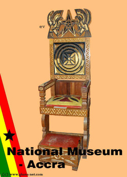 Chair of State, Ghana, Parliament, President, Africa, West Africa, Museum, National Museum,